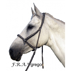 Gregor Rope Halter Bridle and Reins